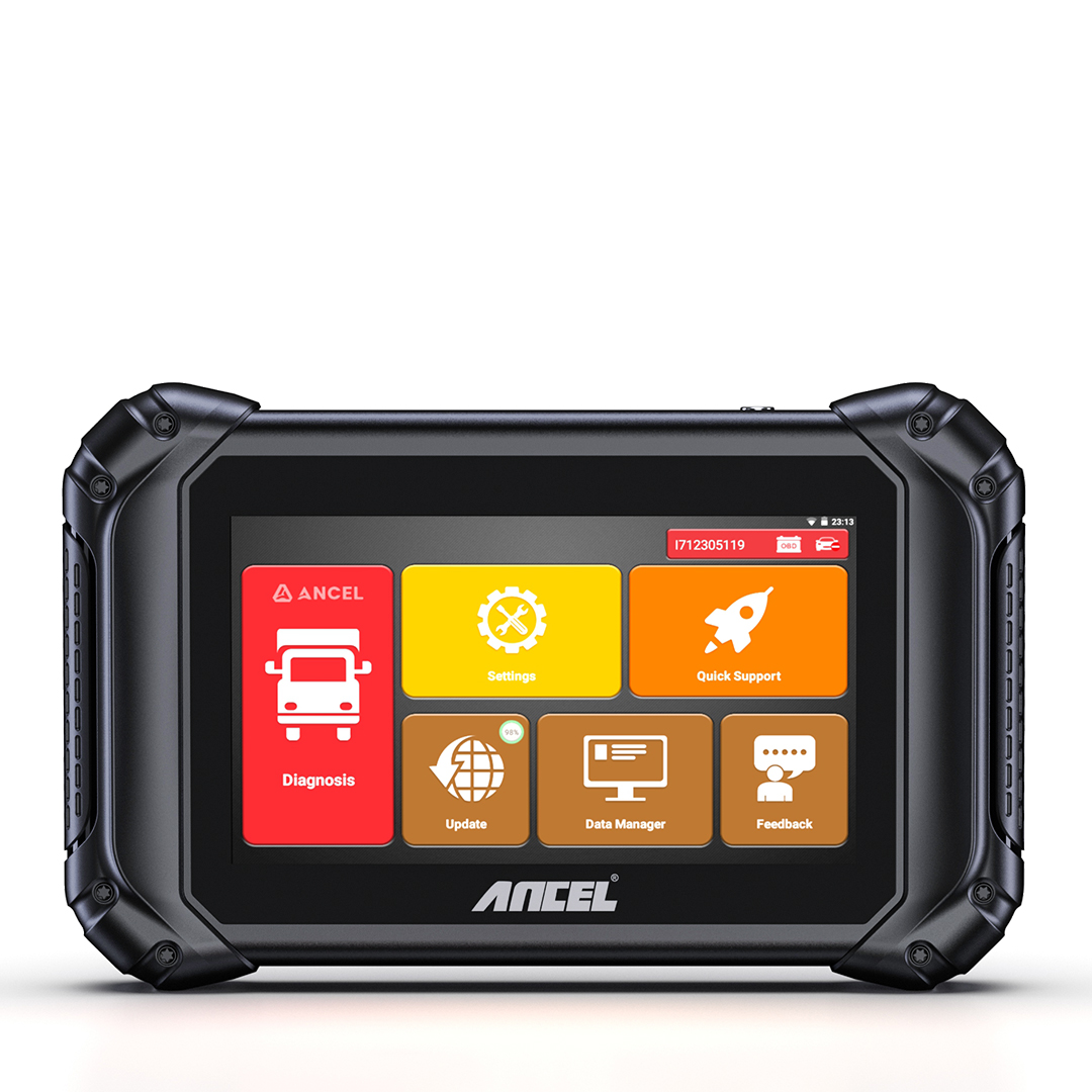 Ancel V5 HD -  универсальный сканер для грузовых автомобилей+планшет. Лучшее решение при ограниченном бюджете!